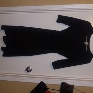 Black rockabilly inspired dress